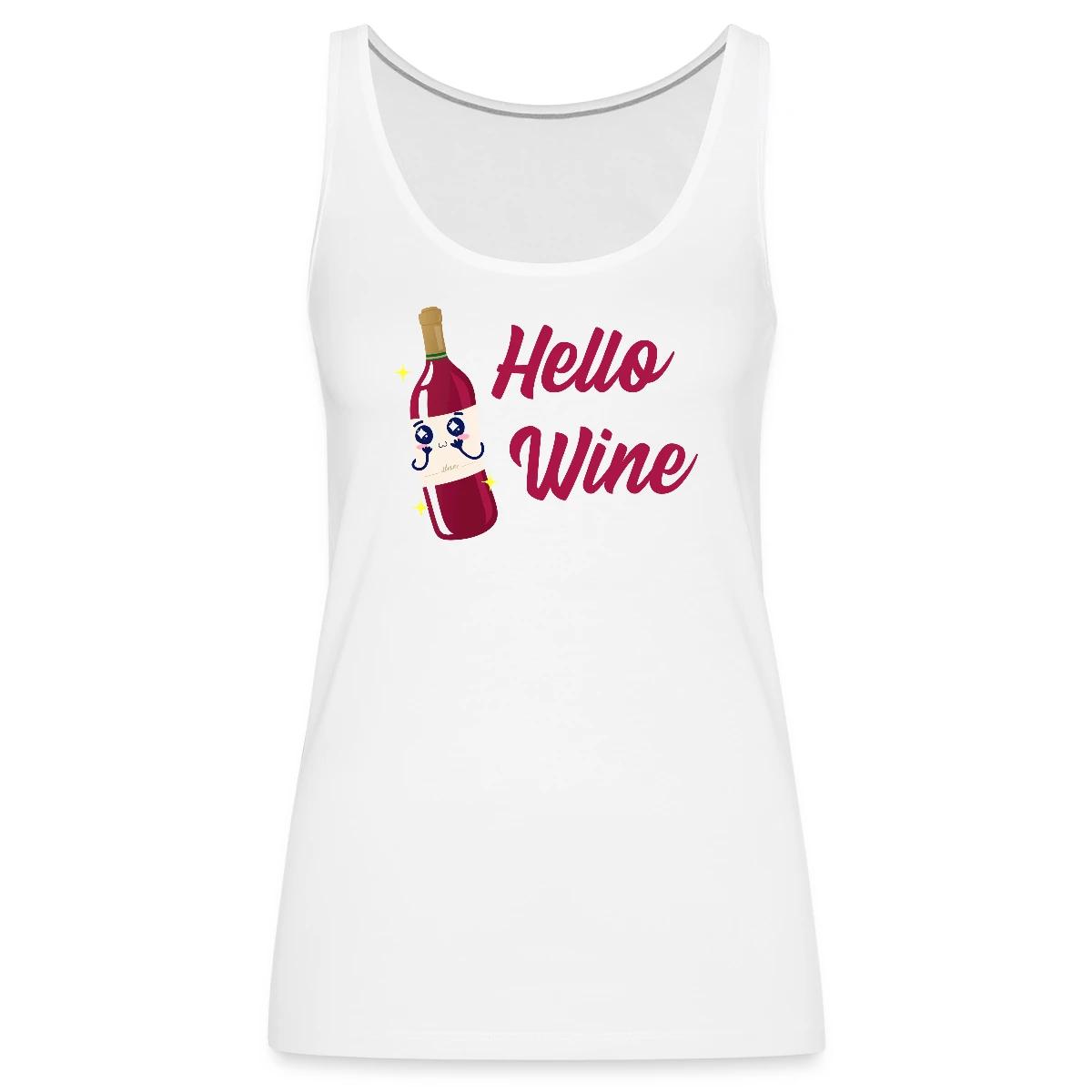 Hello wine - Womens's Tank tops