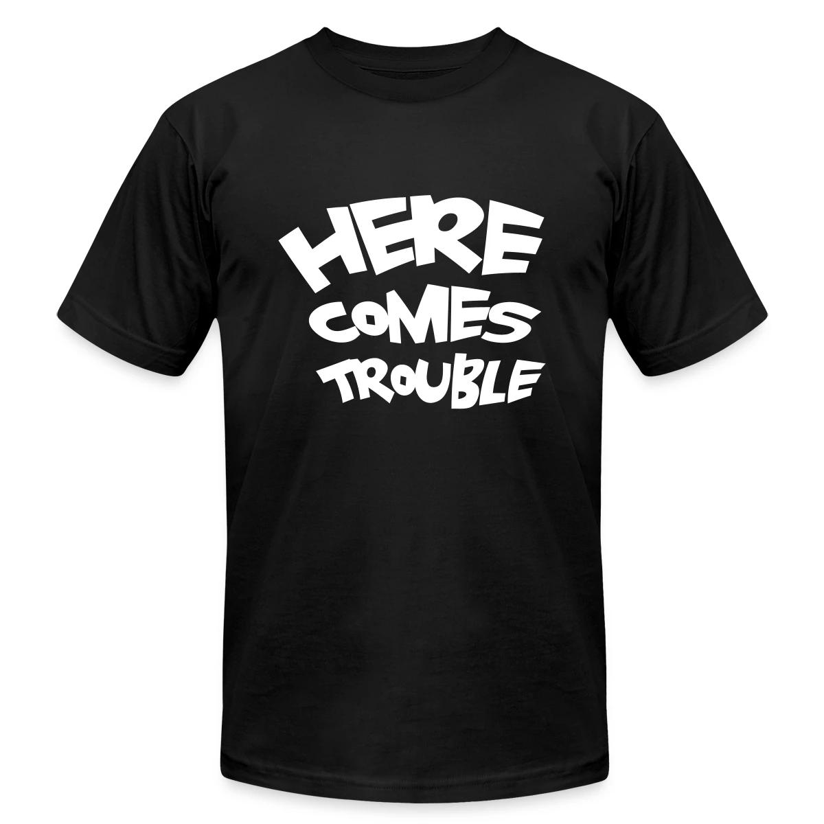 Here comes trouble - Jersey T-shirt