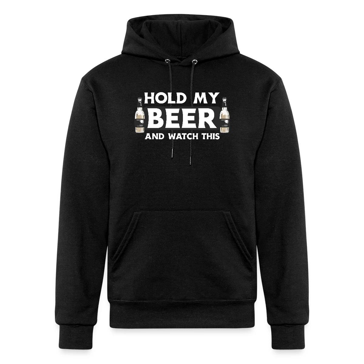 Hold my beer and watch this - Champion hoodie