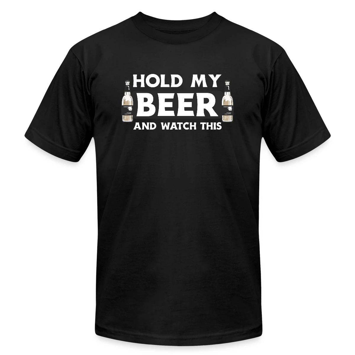 Hold my beer and watch this - Jersey T-shirt