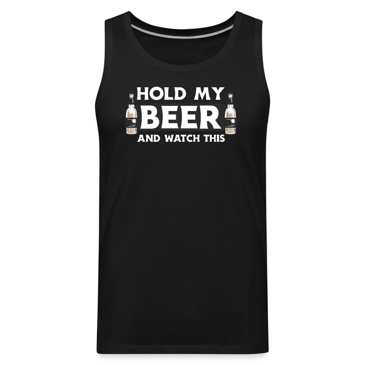 Hold my beer and watch this - Mens's Tank tops