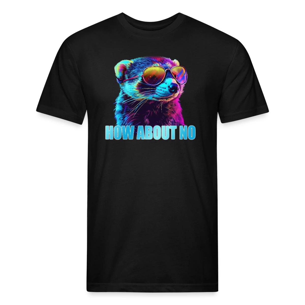 How about no - Men's Fitted T-shirt