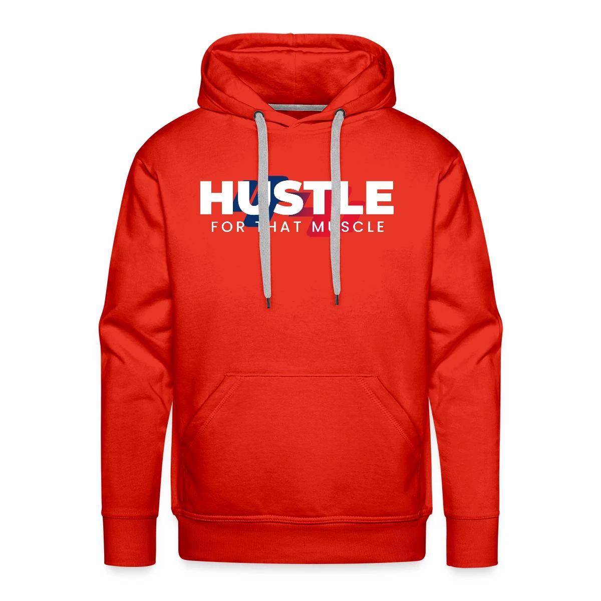 Hustle for that muscle - Men's Premium hoodie