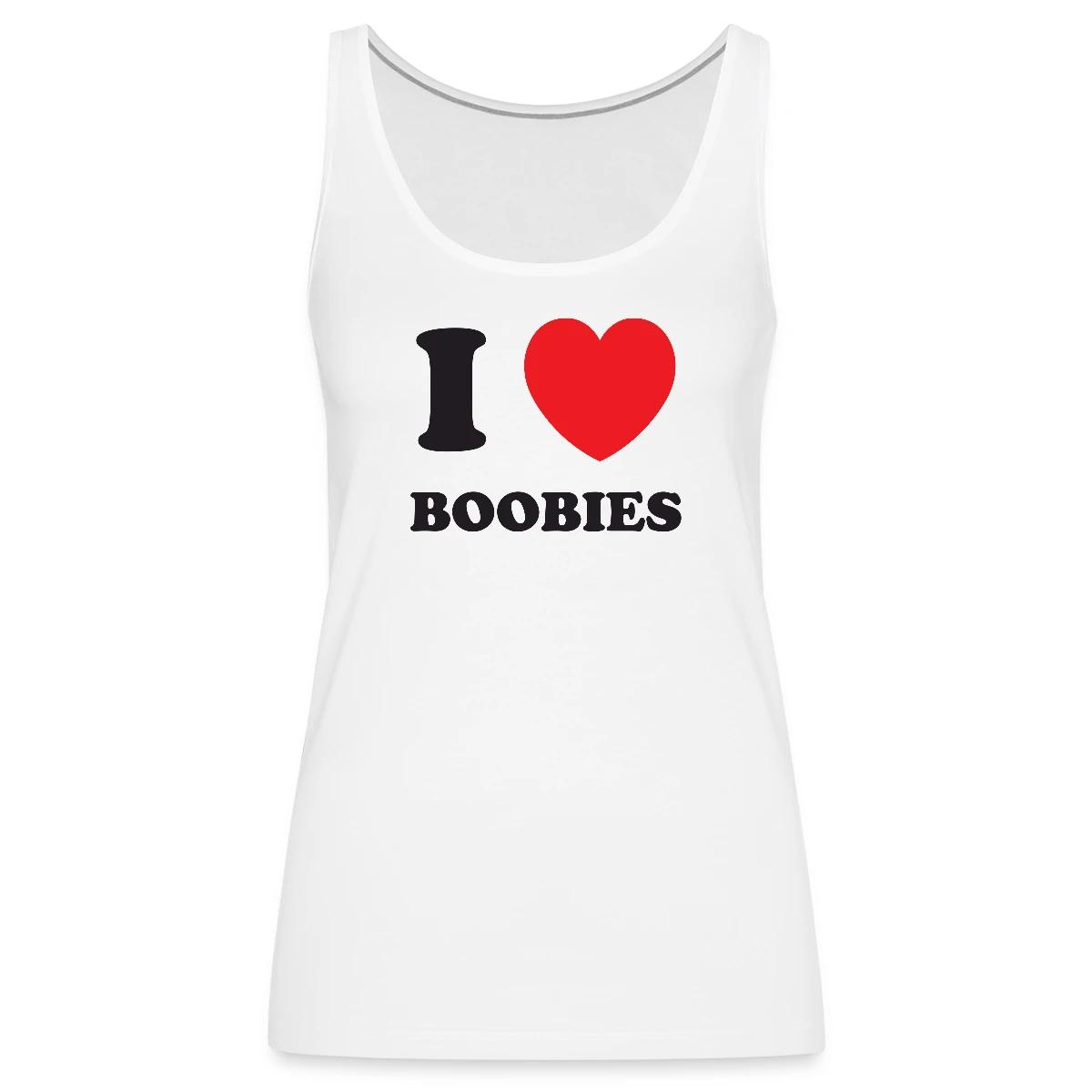 I love boobies - Womens's Tank tops