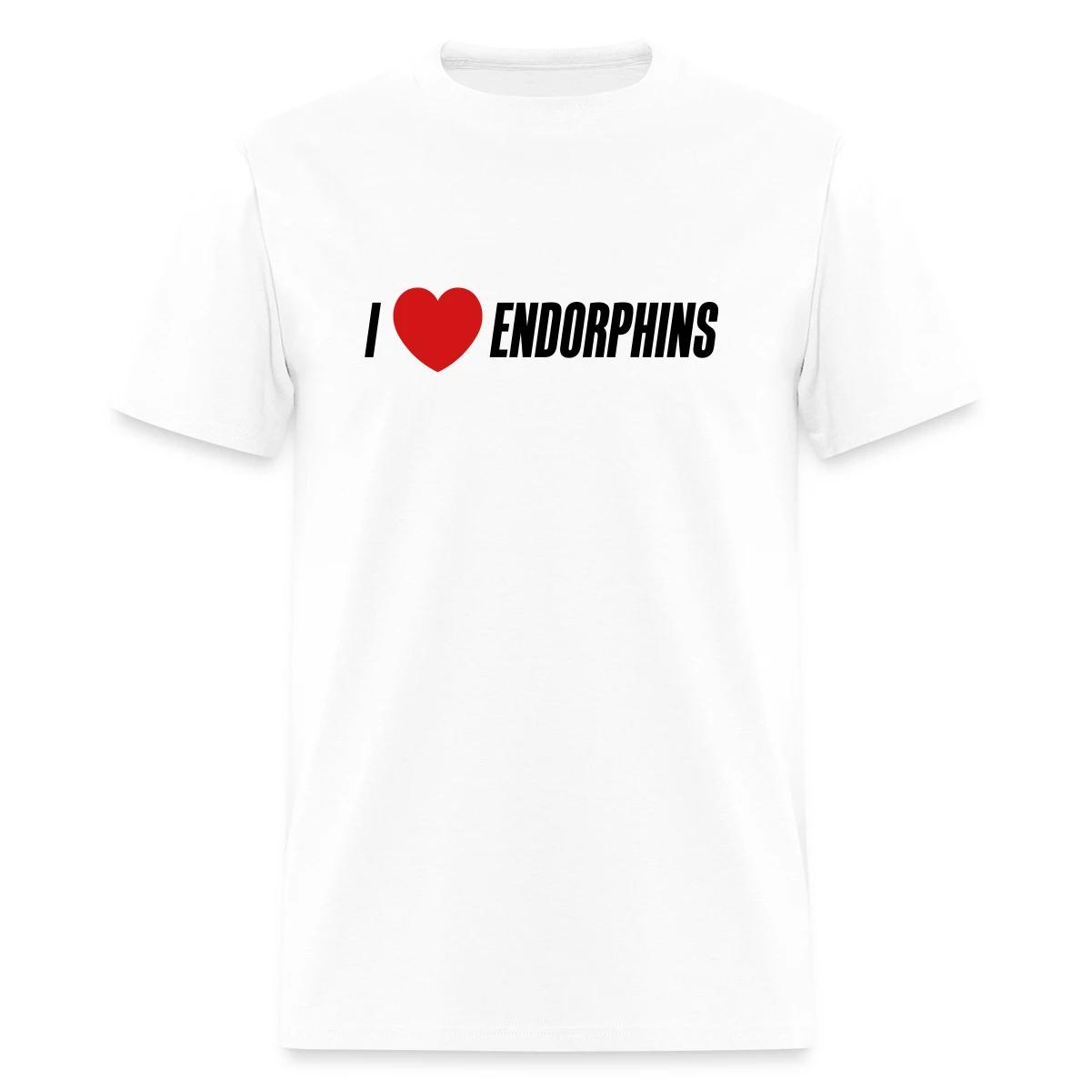 I love endorphins - Men's T-shirt