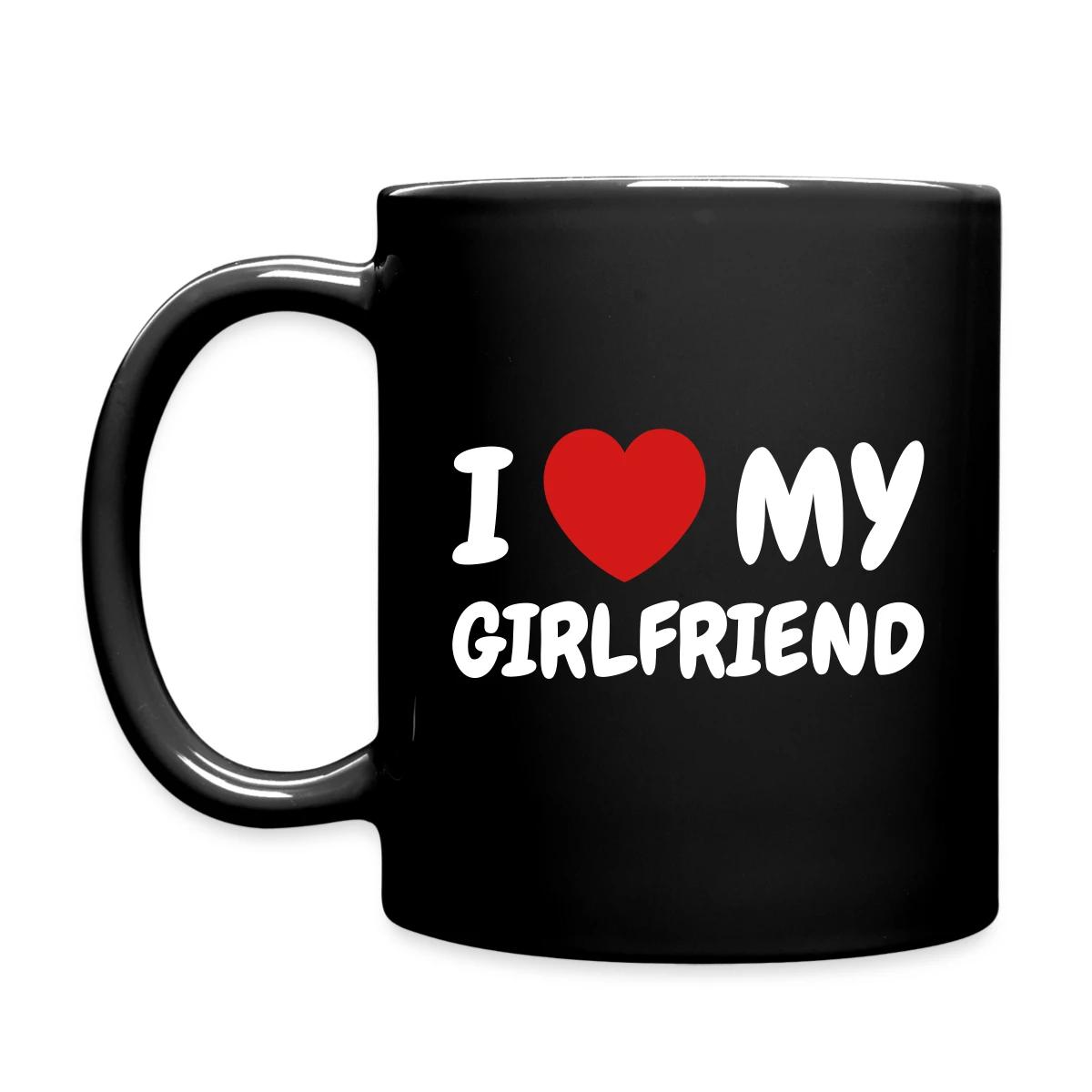 I love my girlfriend - Full color mug