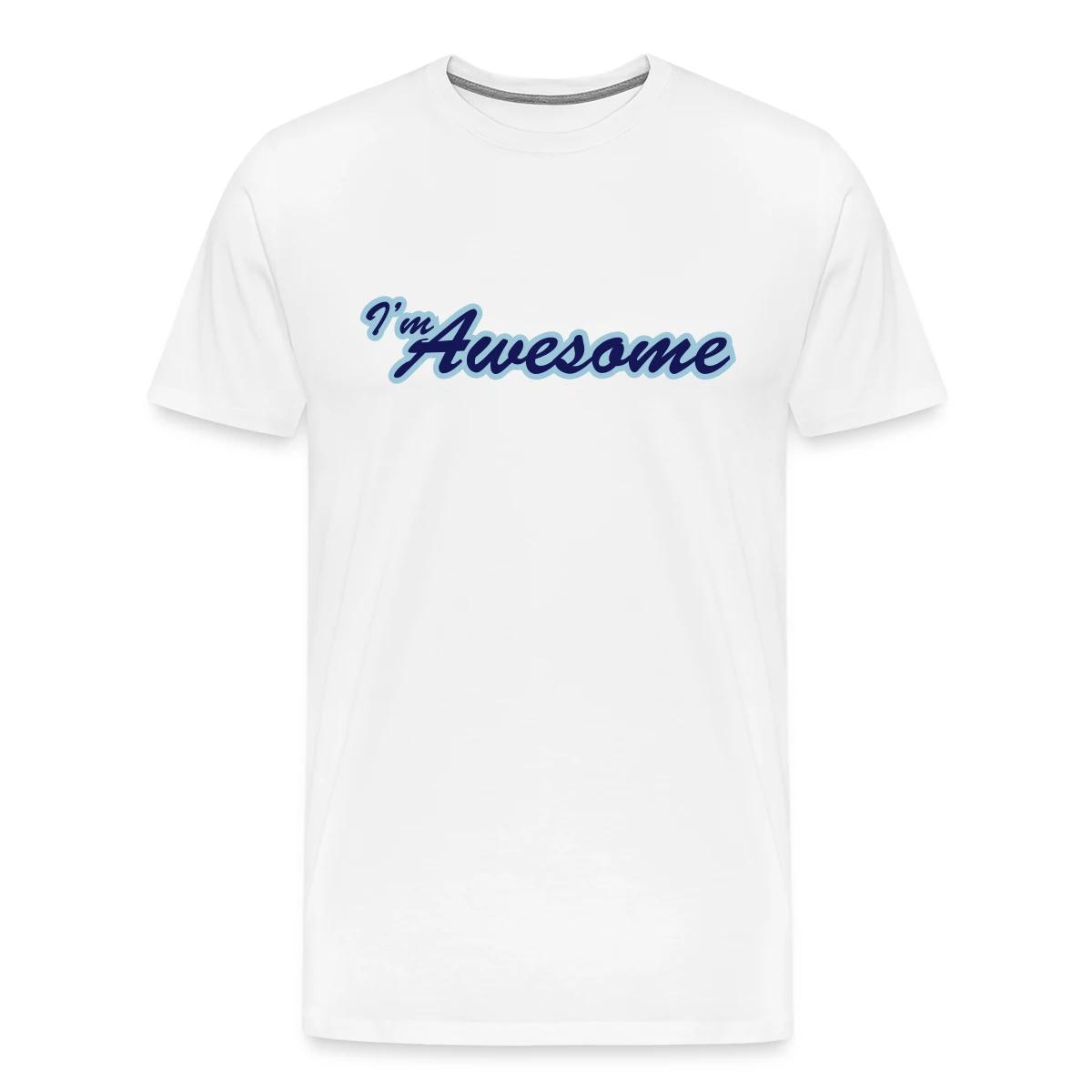 I'm awesome - Men's Premium T-shirt