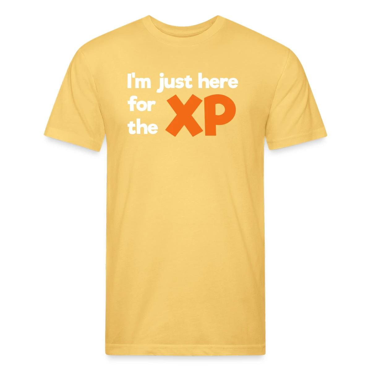 I'm just here for the XP - Men's Fitted T-shirt