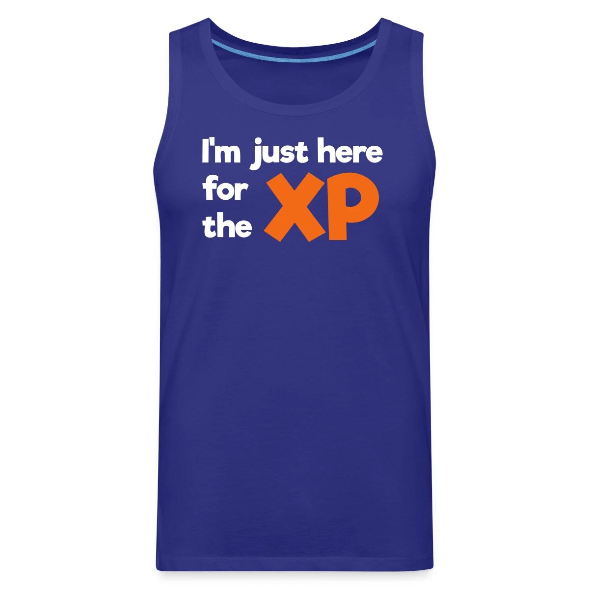 I'm just here for the XP - Mens's Tank tops