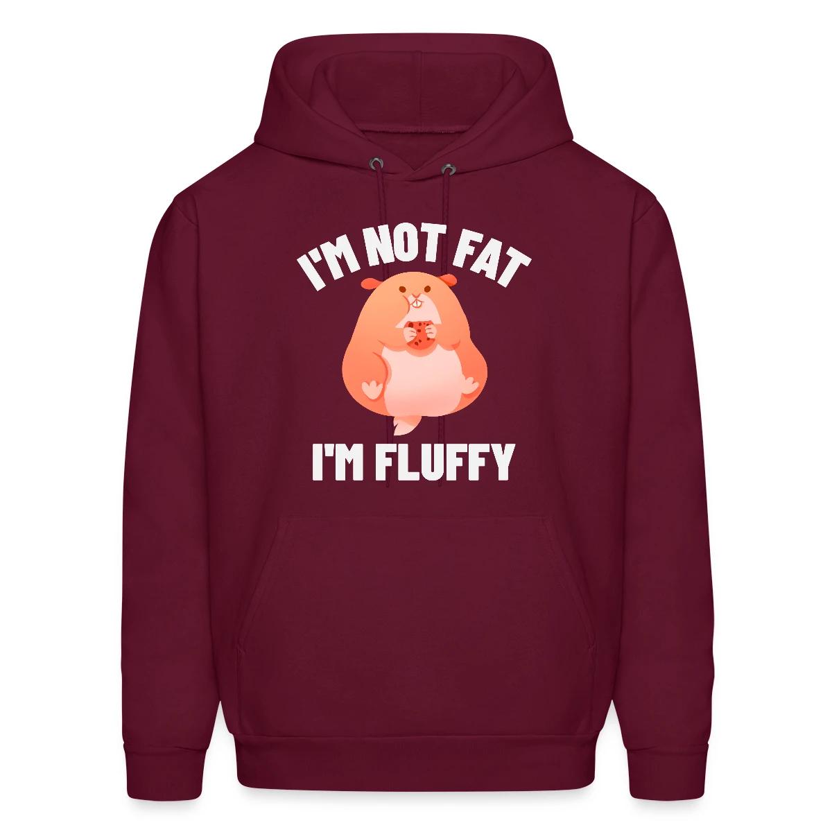 I'm not fat I'm fluffy - Men's hoodie