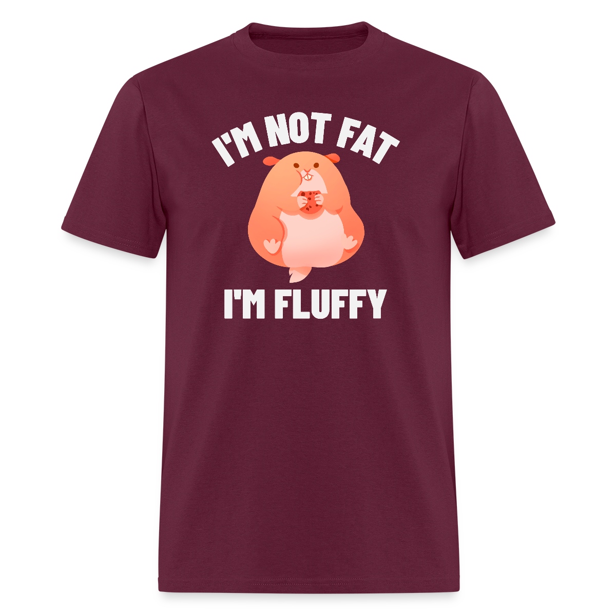 I'm not fat I'm fluffy - Men's T-shirt