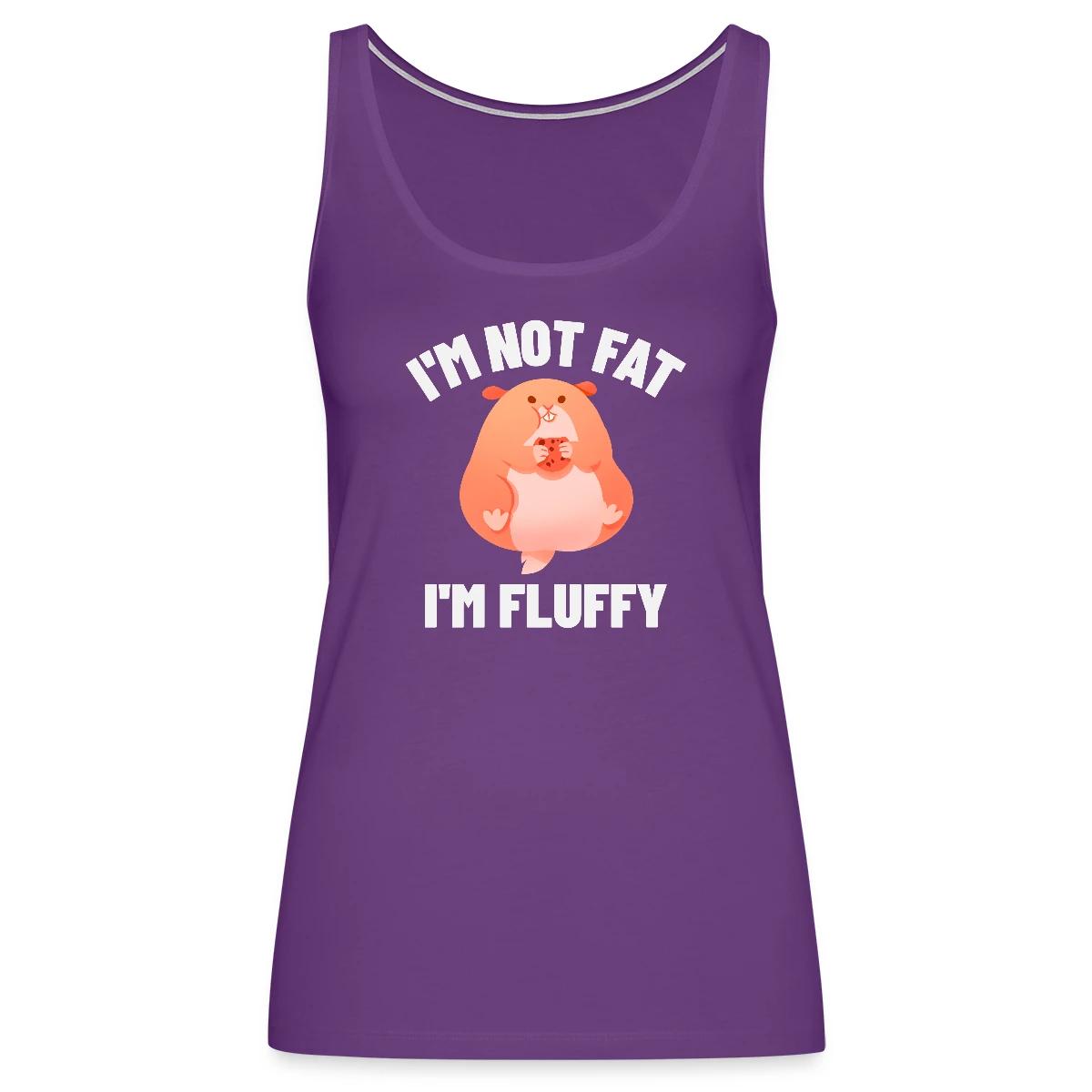 I'm not fat I'm fluffy - Womens's Tank tops