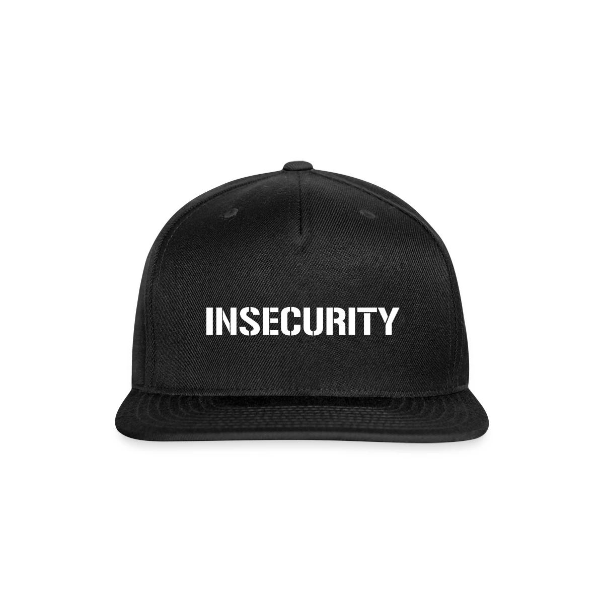 Insecurity - Snapback cap
