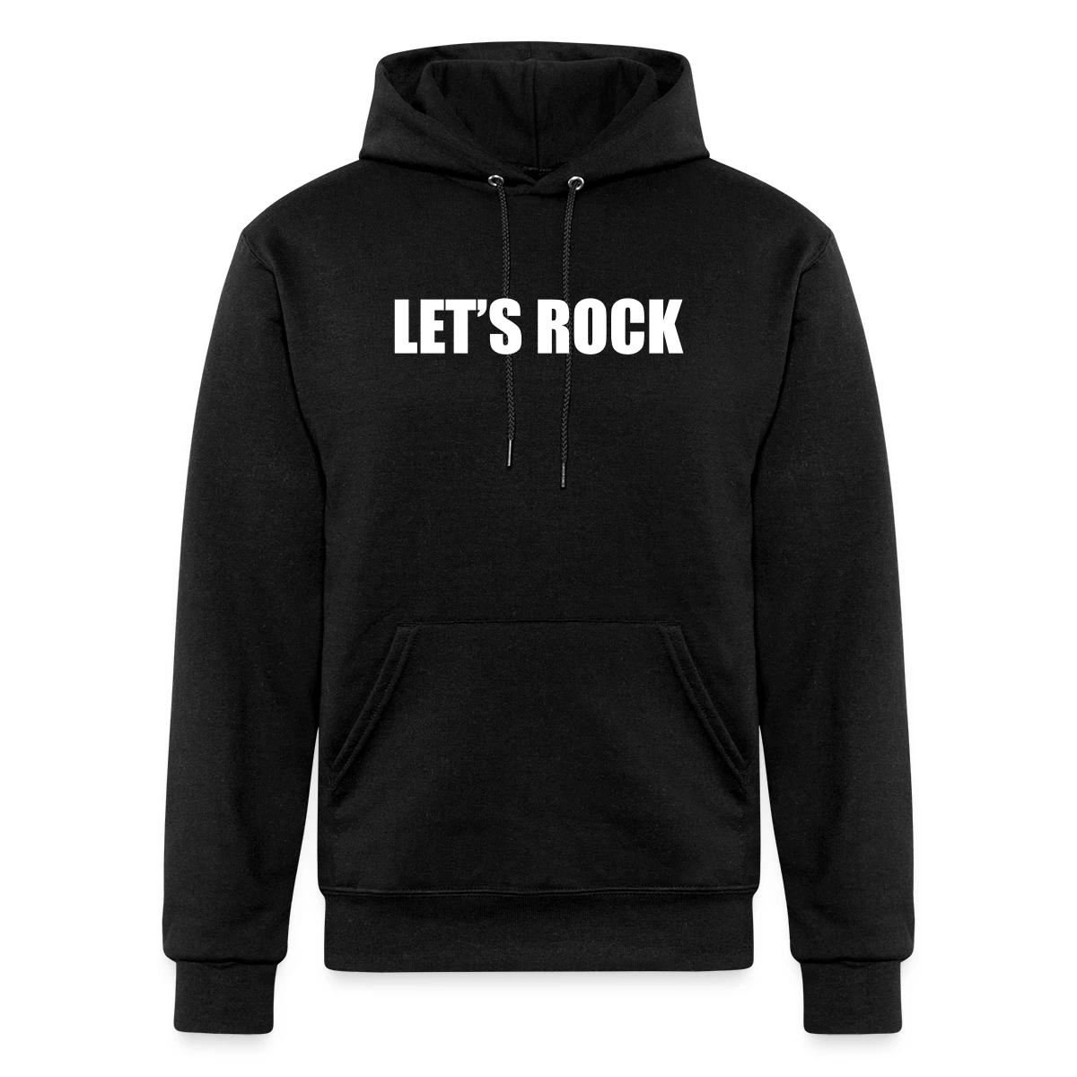 Let's rock - Champion hoodie