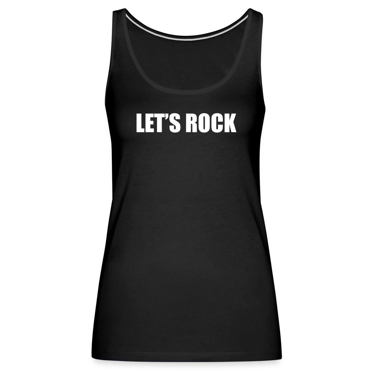 Let's rock - Womens's Tank tops