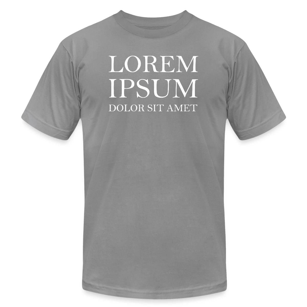 Lorem ipsum dolor sit amet - Jersey T-shirt