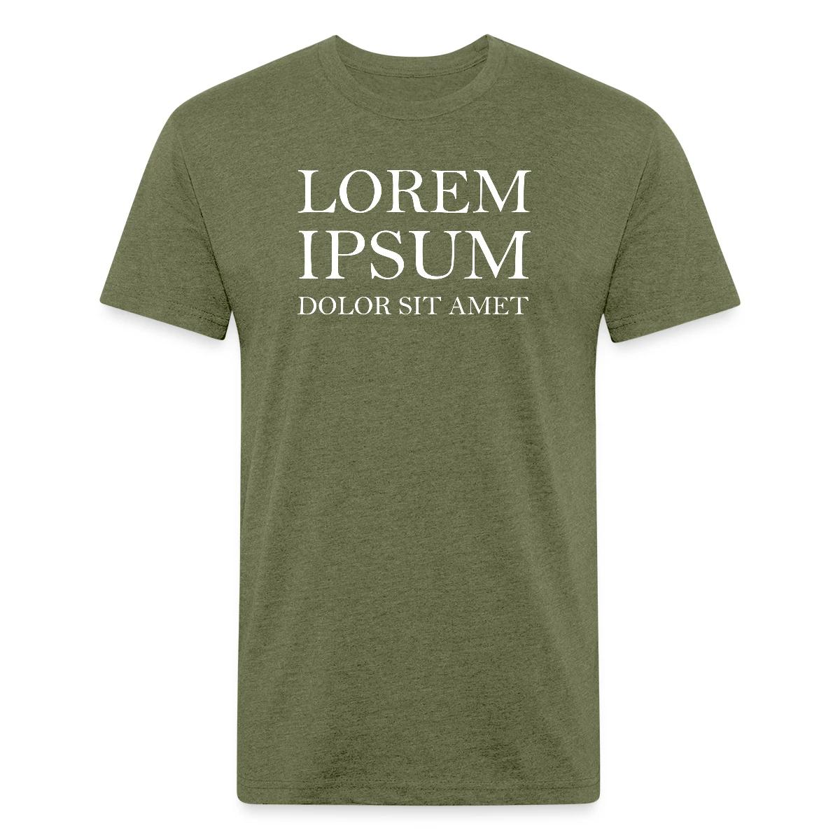 Lorem ipsum dolor sit amet - Men's Fitted T-shirt