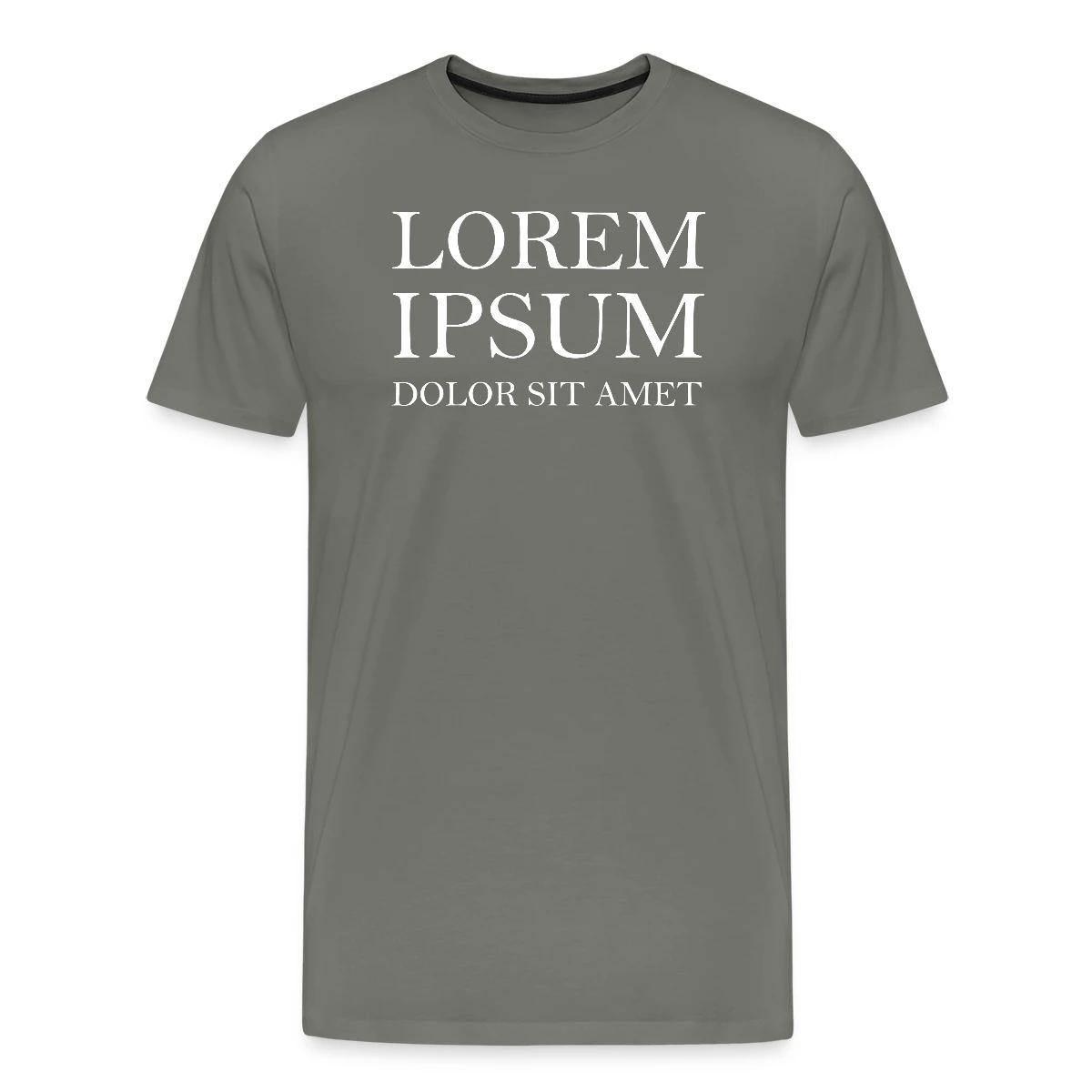 Lorem ipsum dolor sit amet - Men's Premium T-shirt
