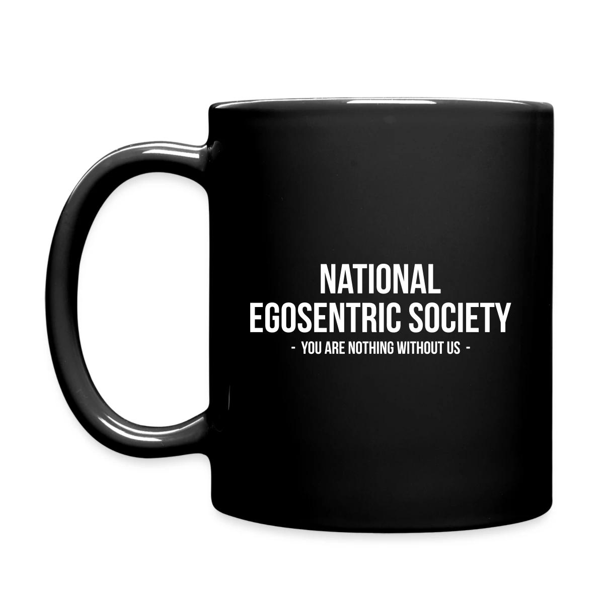 National egosentric society - Full color mug