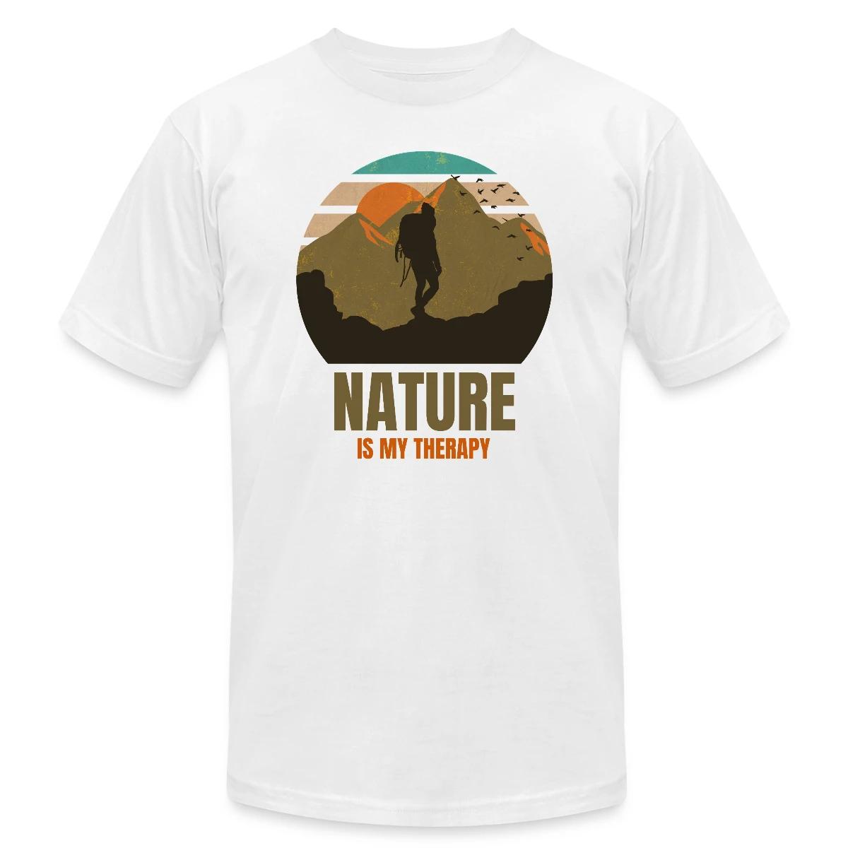 Nature is my therapy - Jersey T-shirt
