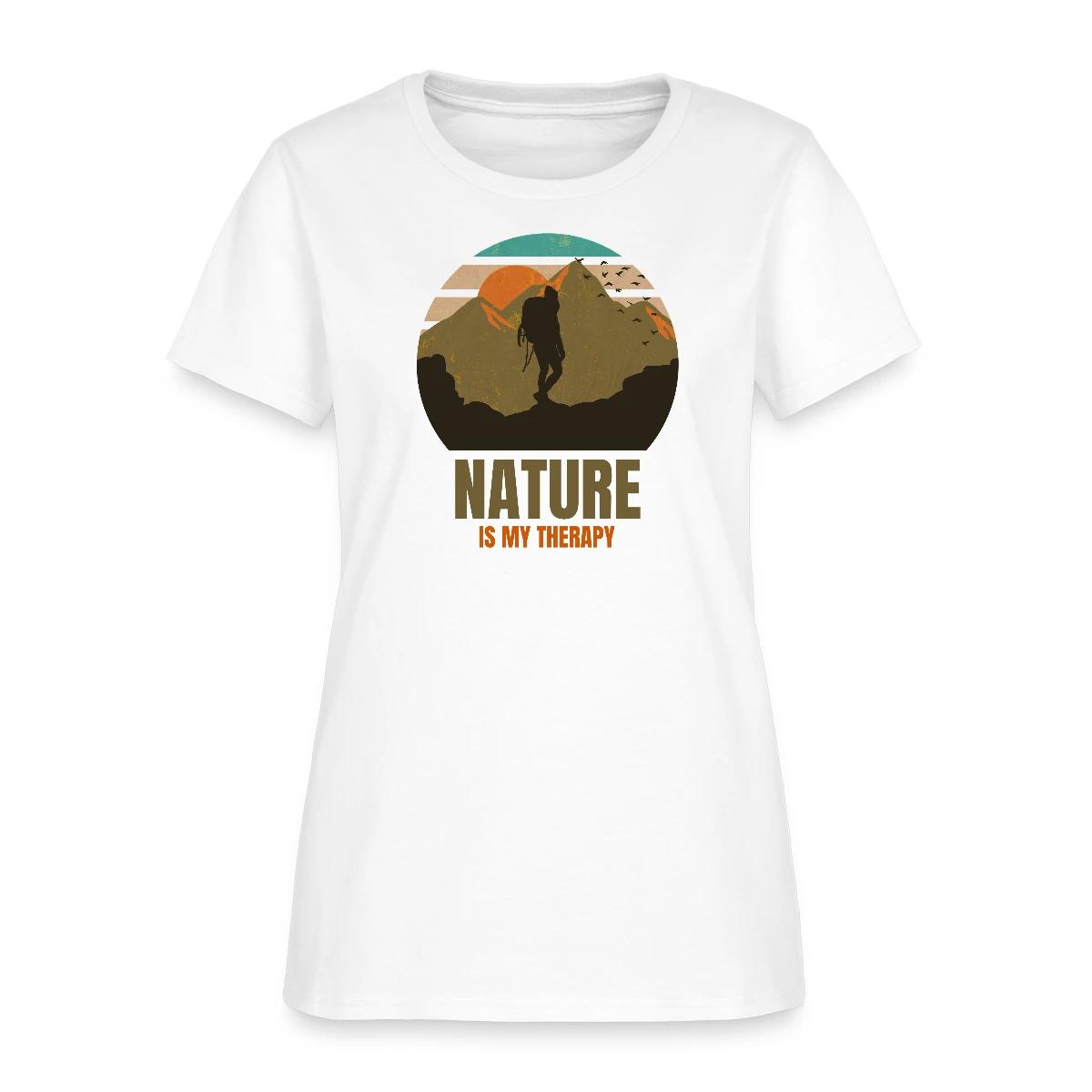 Nature is my therapy - Women's T-shirt