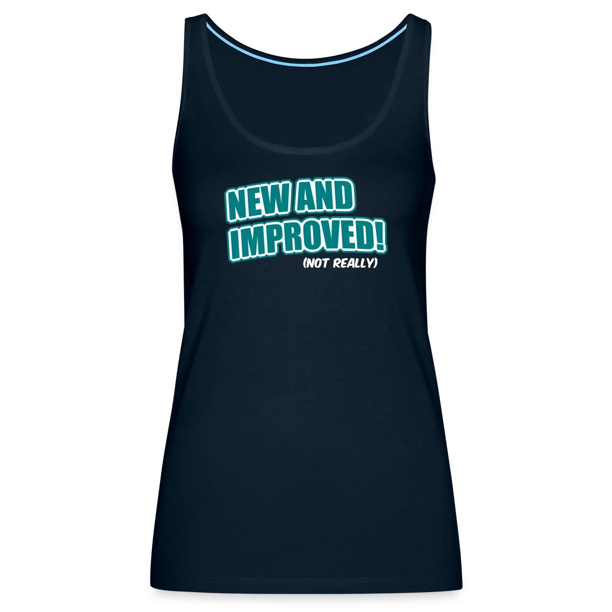 New And Improved! (Not Really) - Womens's Tank tops