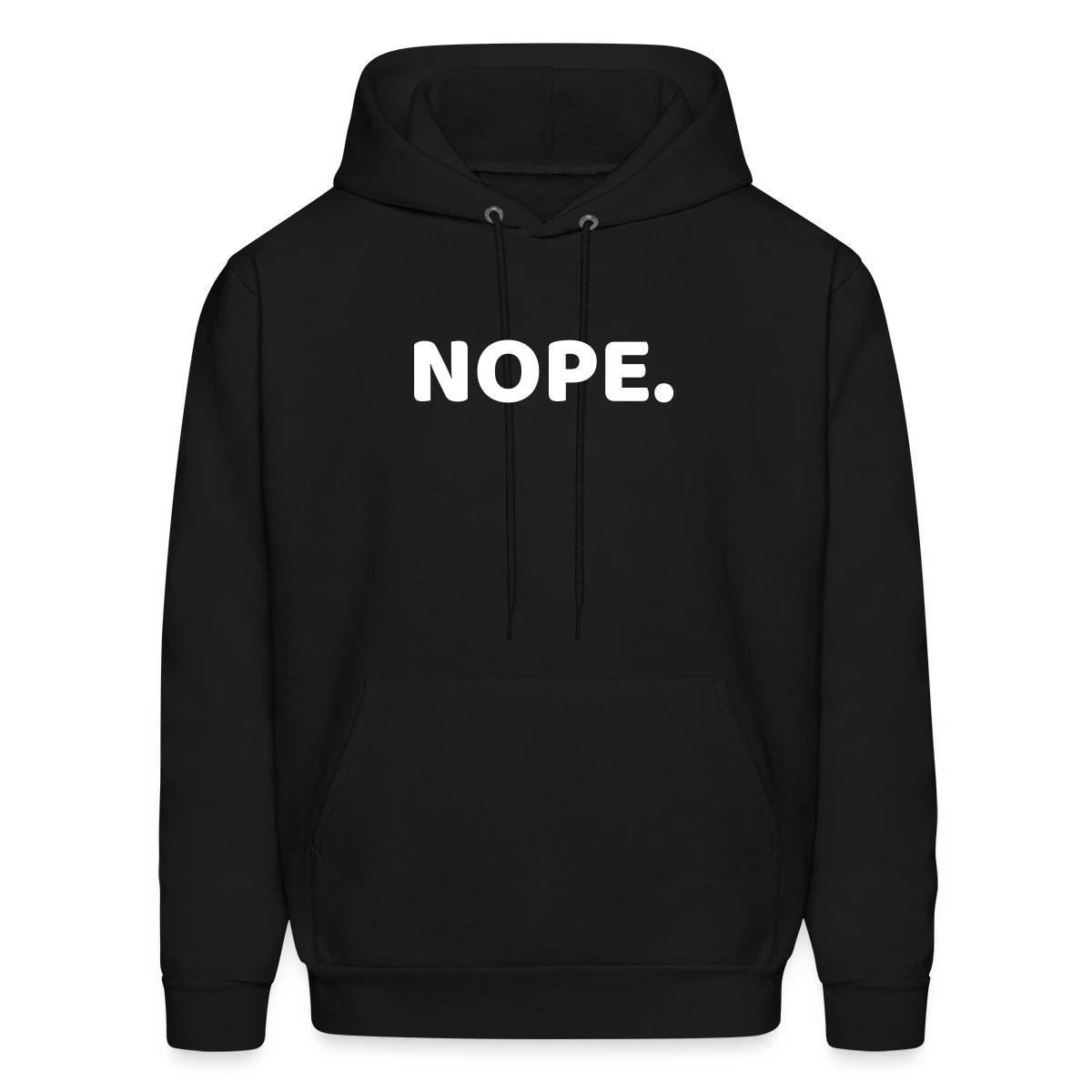 Nope - Men's hoodie