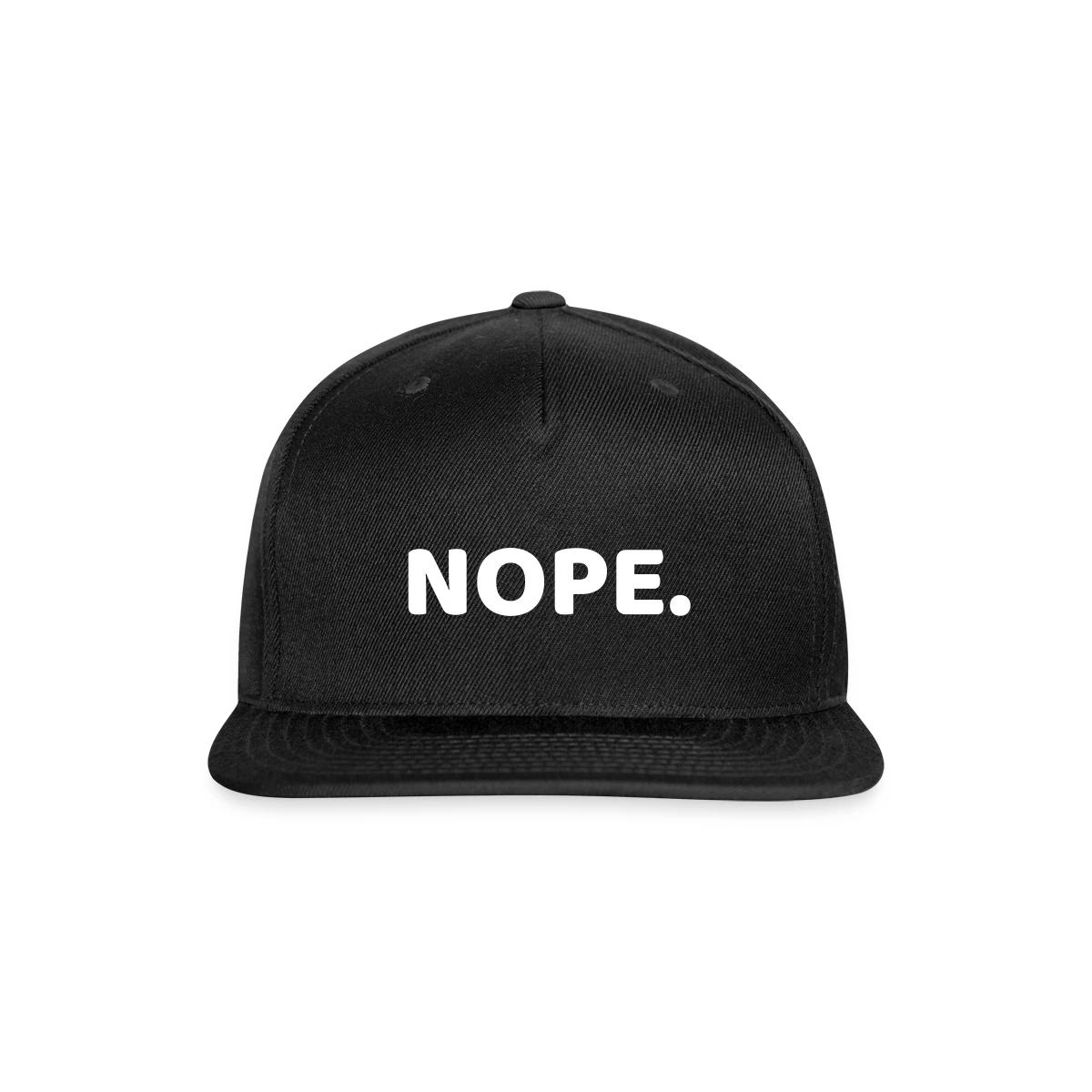Nope - Snapback cap