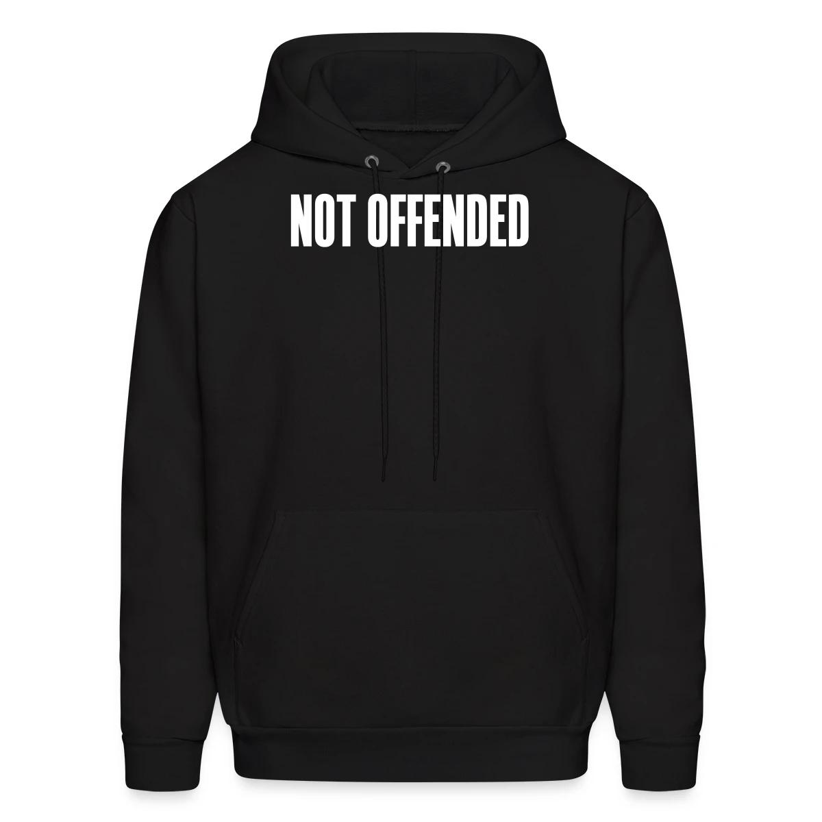 Not offended - Men's hoodie