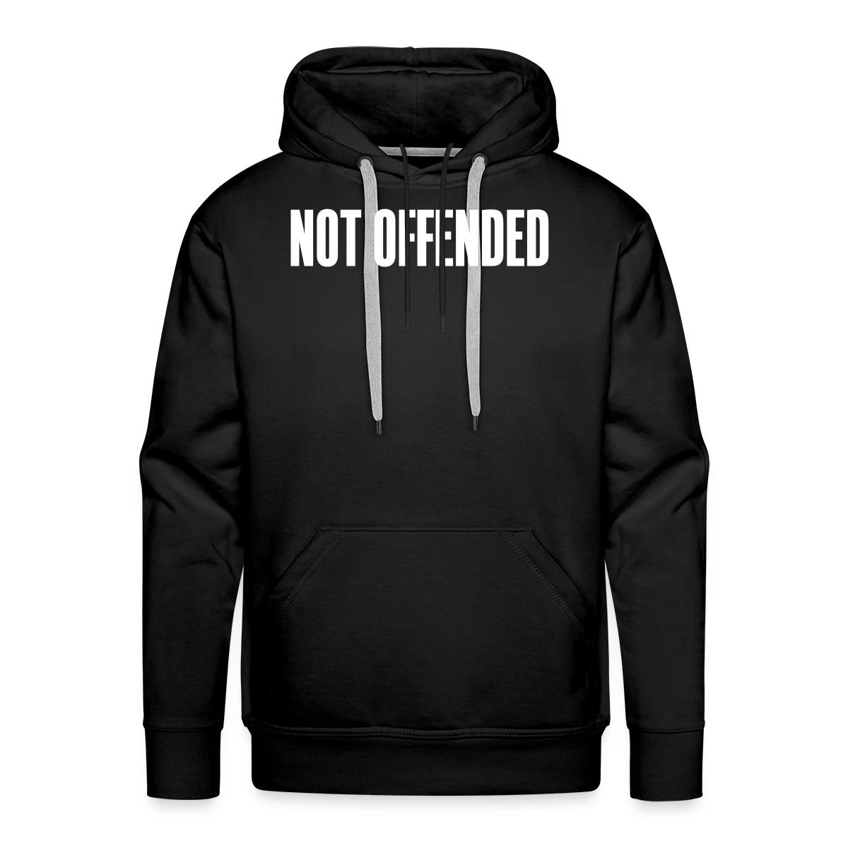 Not offended - Men's Premium hoodie