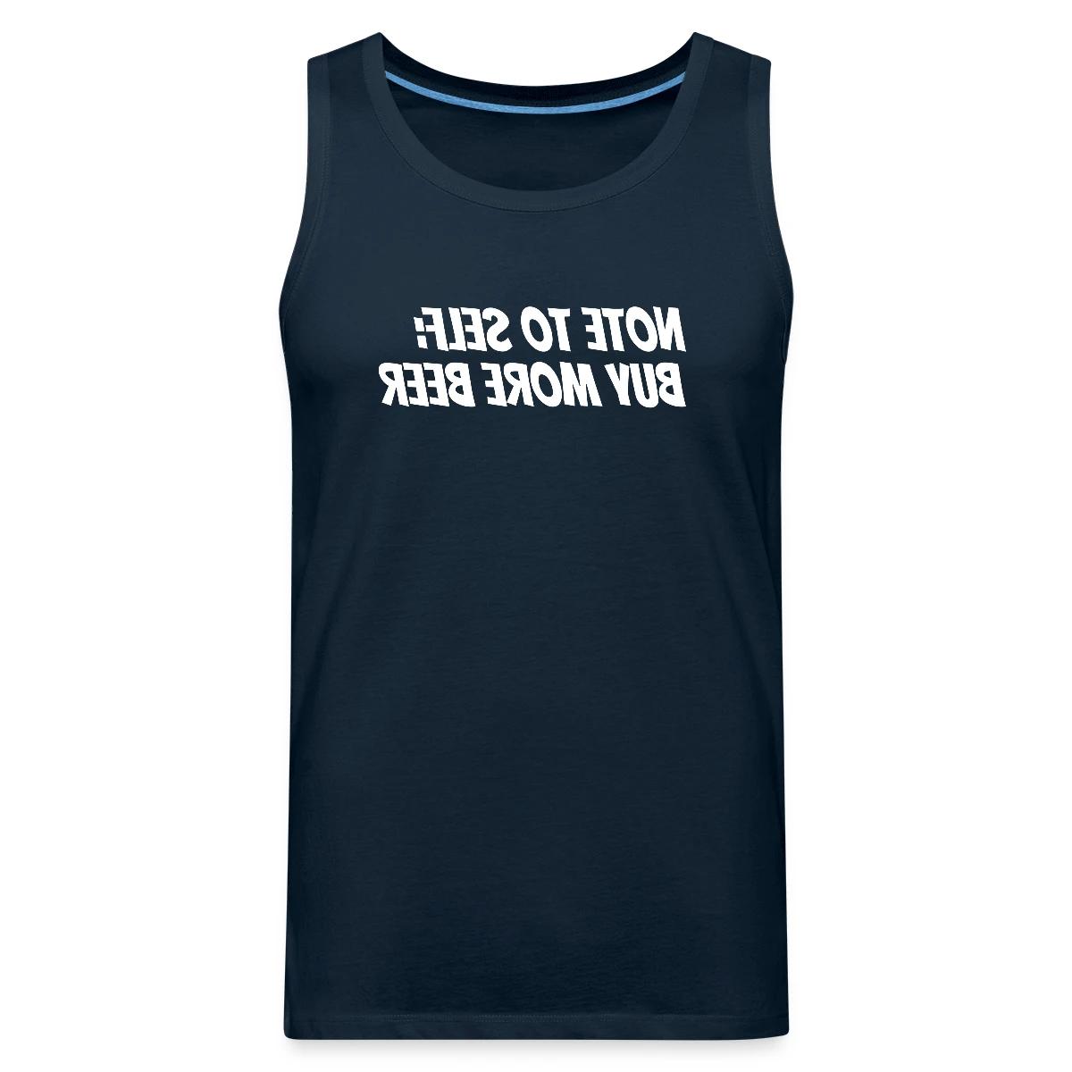Note to self: Buy more beer - Mens's Tank tops