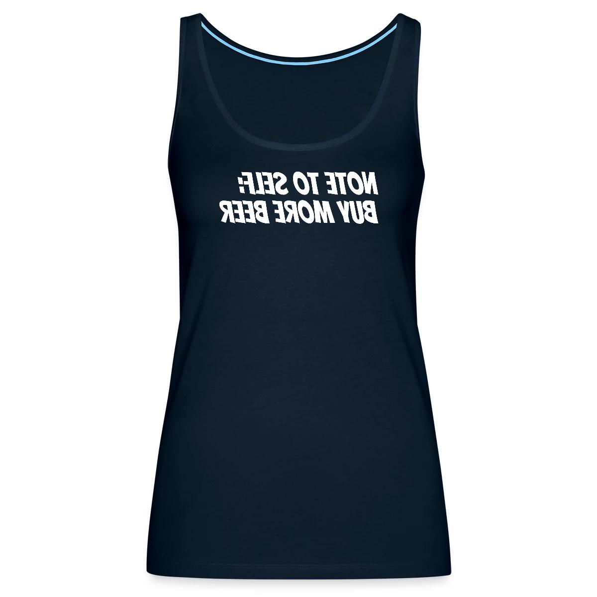 Note to self: Buy more beer - Womens's Tank tops
