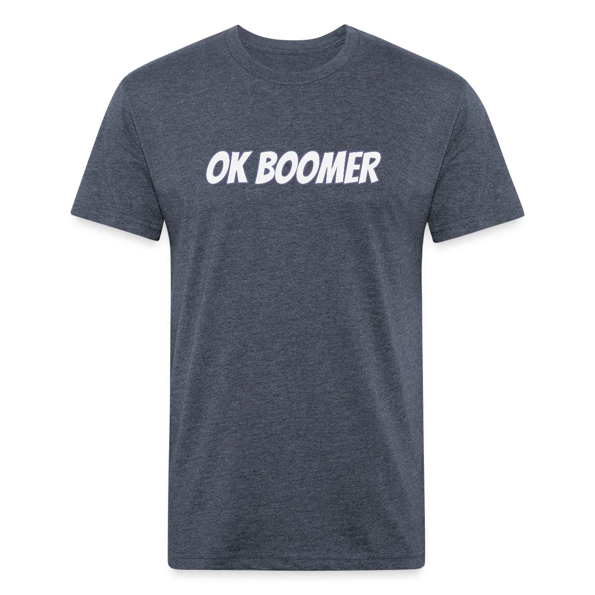 OK Boomer - Men's Fitted T-shirt
