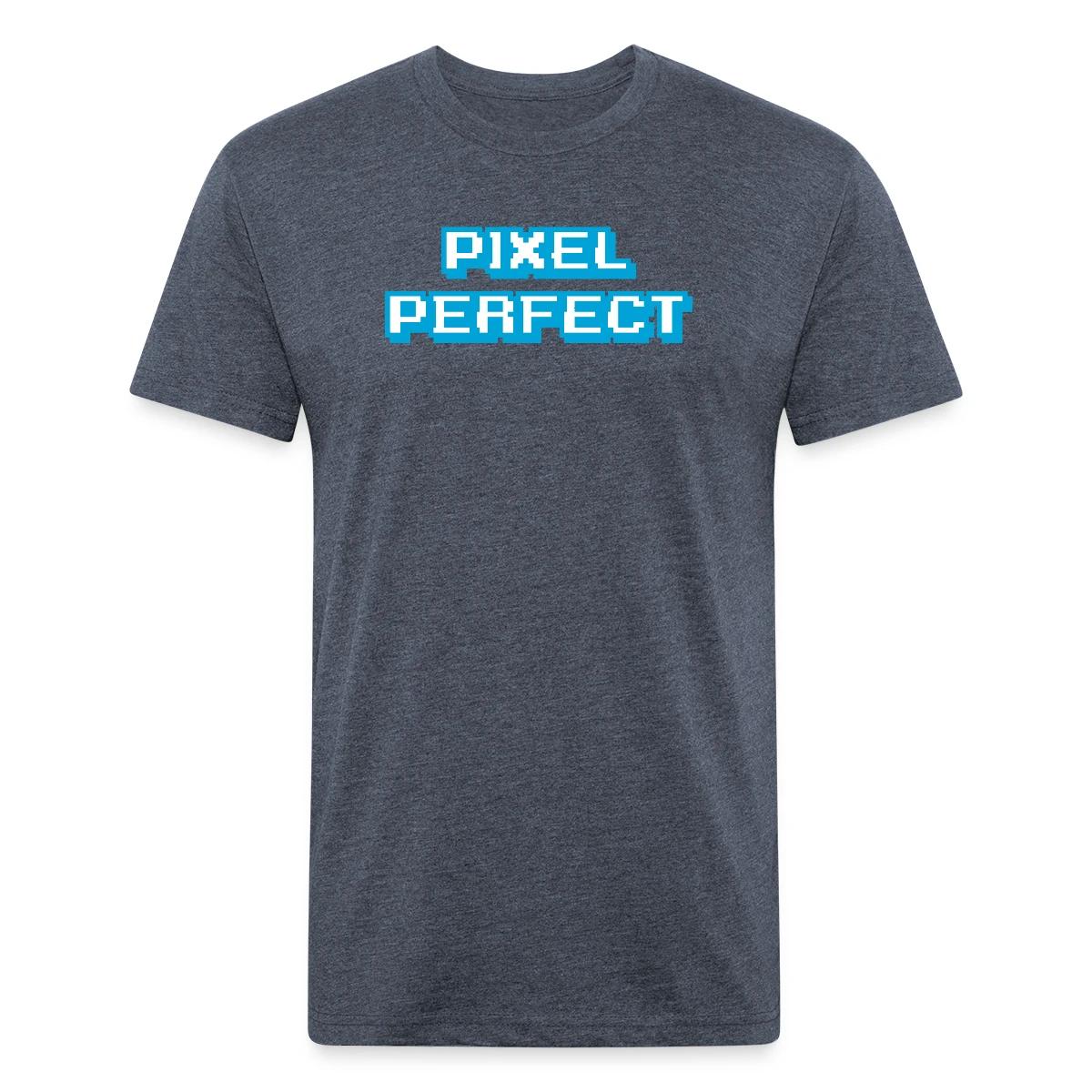 Pixel Perfect - Men's Fitted T-shirt