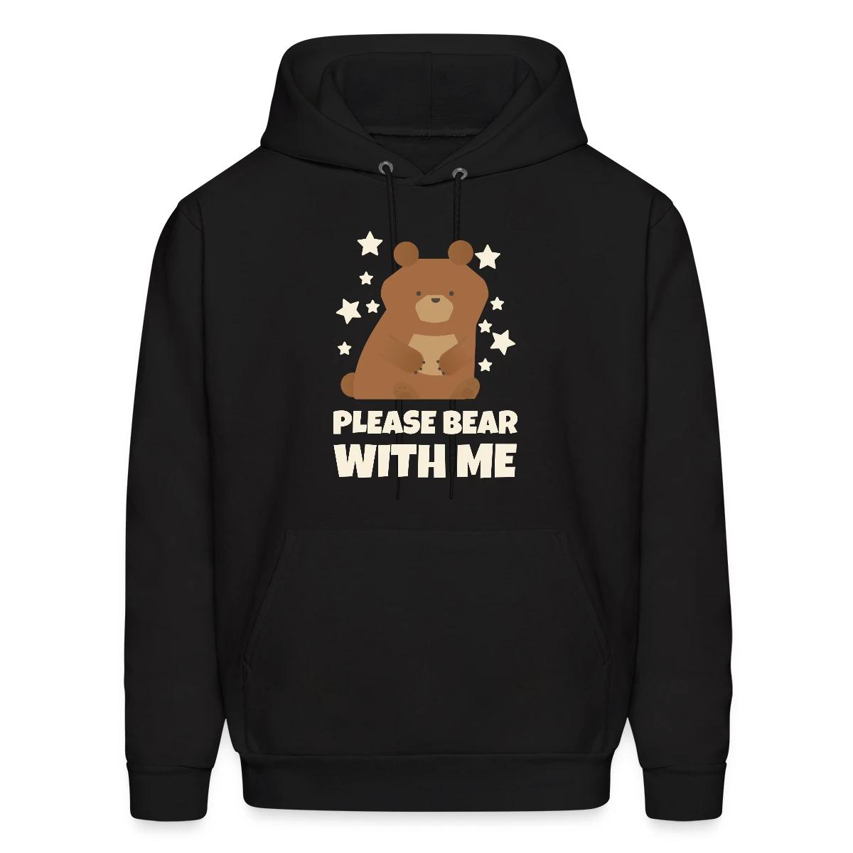 Please bear with me - Men's hoodie