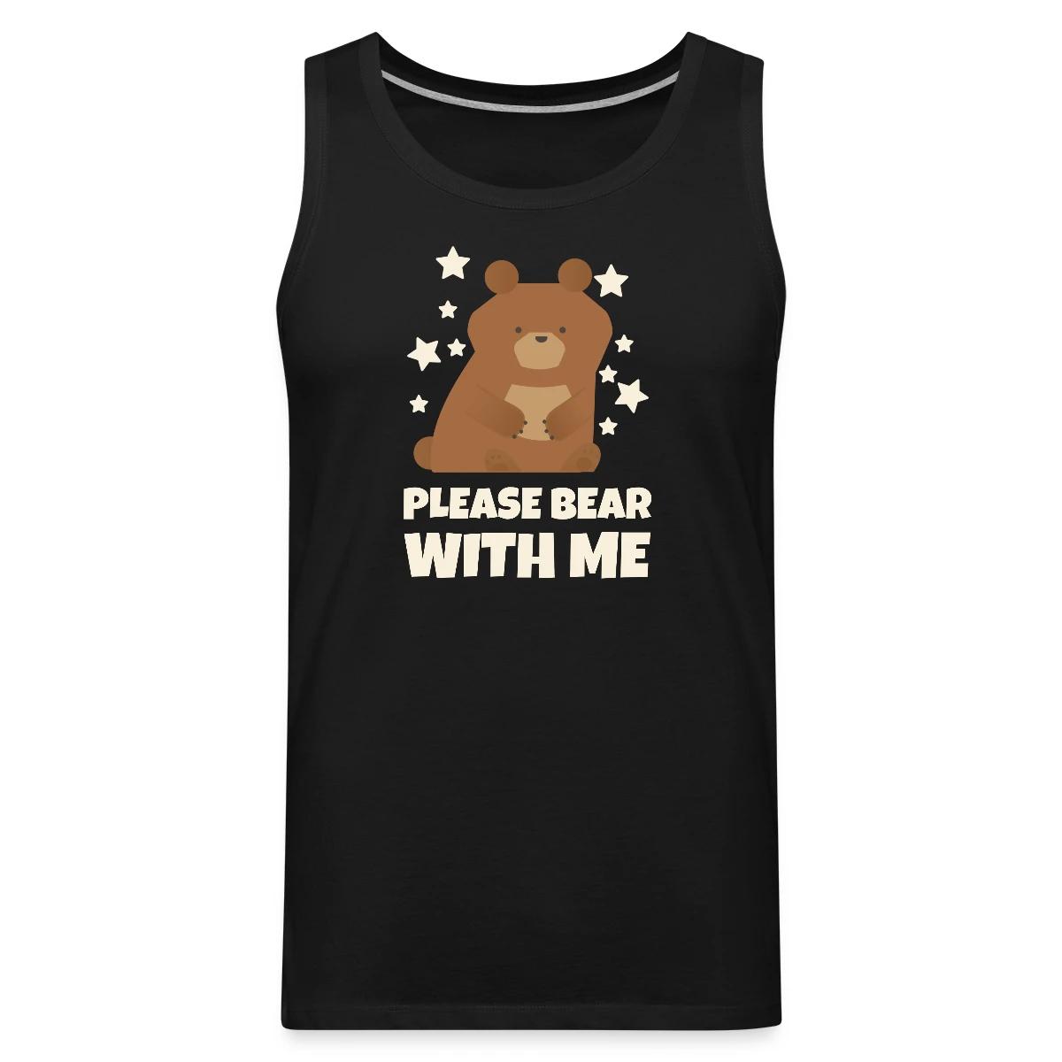 Please bear with me - Mens's Tank tops