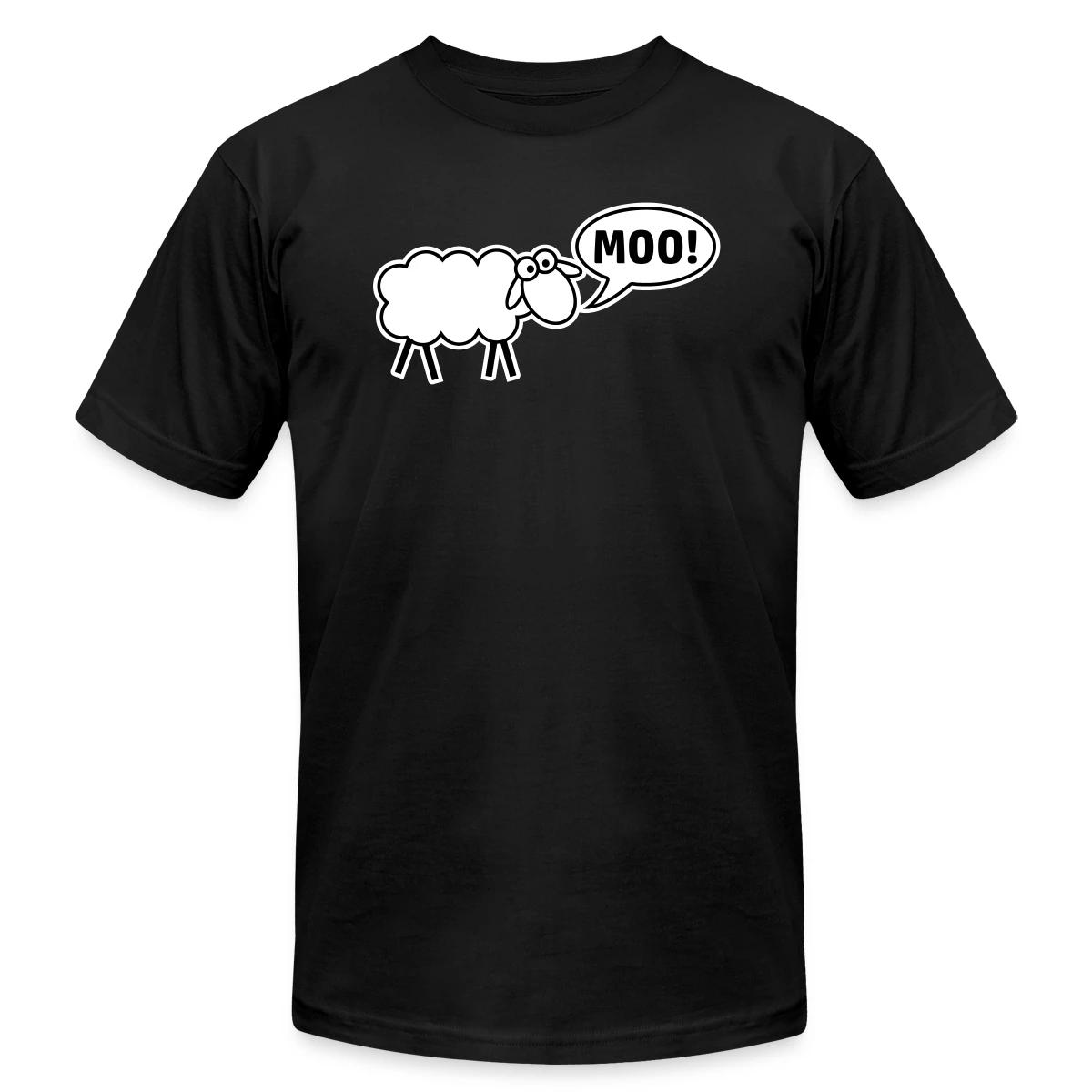 Sheep mooing - Jersey T-shirt