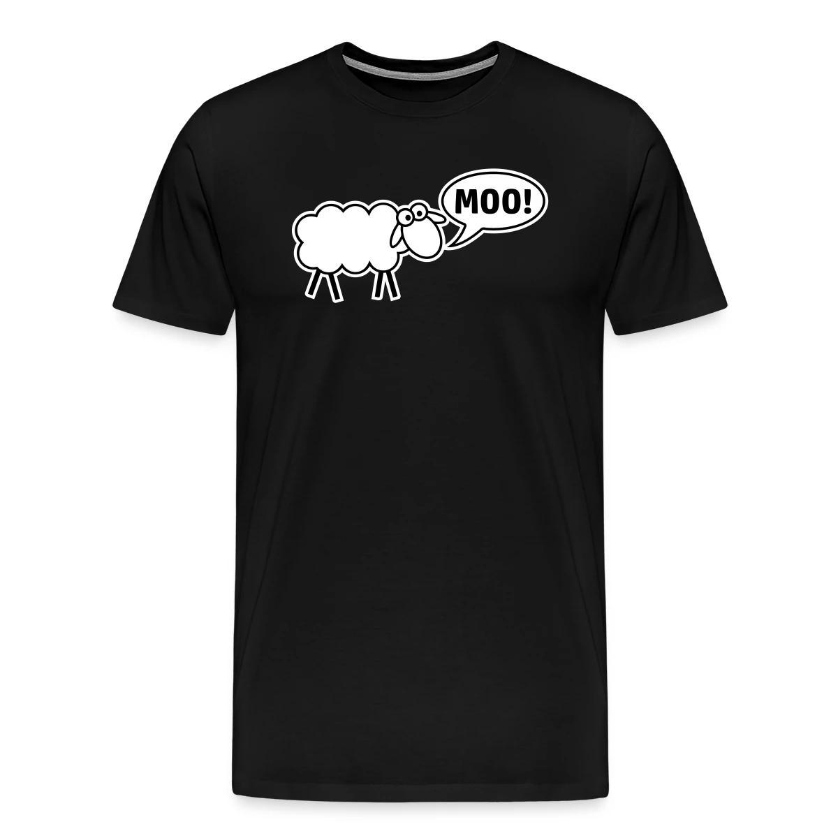 Sheep mooing - Men's Premium T-shirt