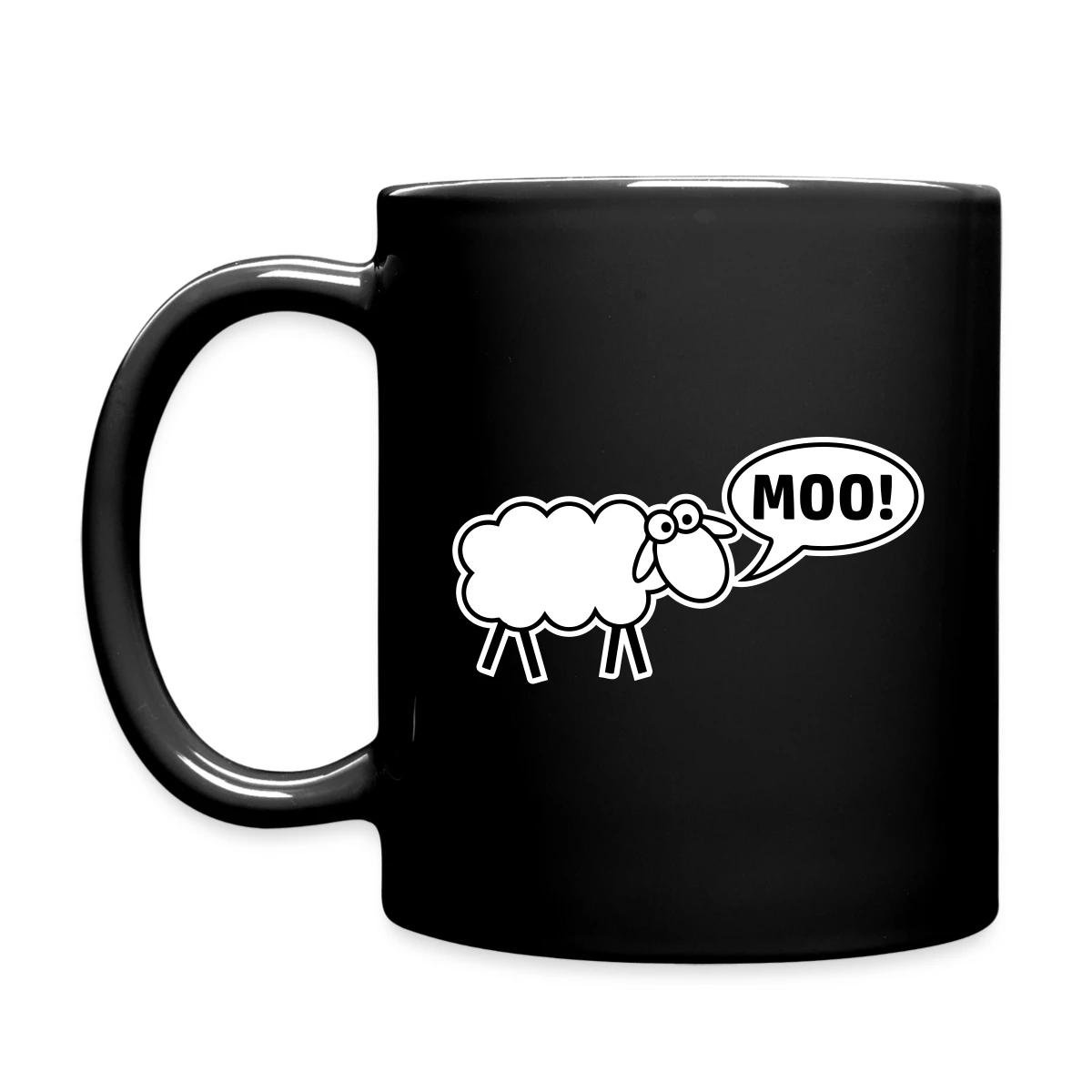 Sheep mooing - Full color mug