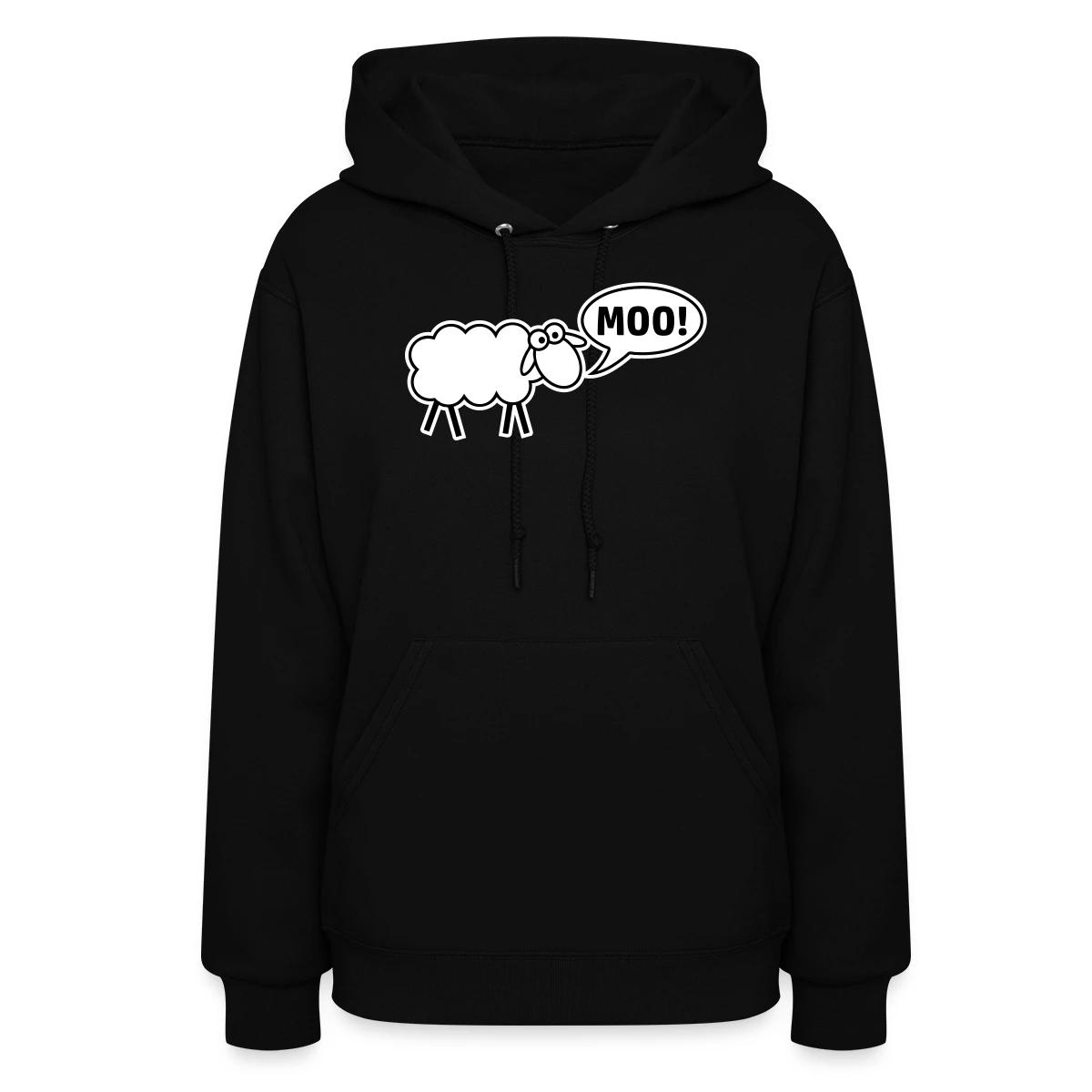 Sheep mooing - Women's hoodies