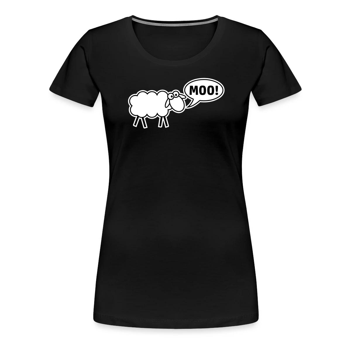 Sheep mooing - Women's Premium T-shirt