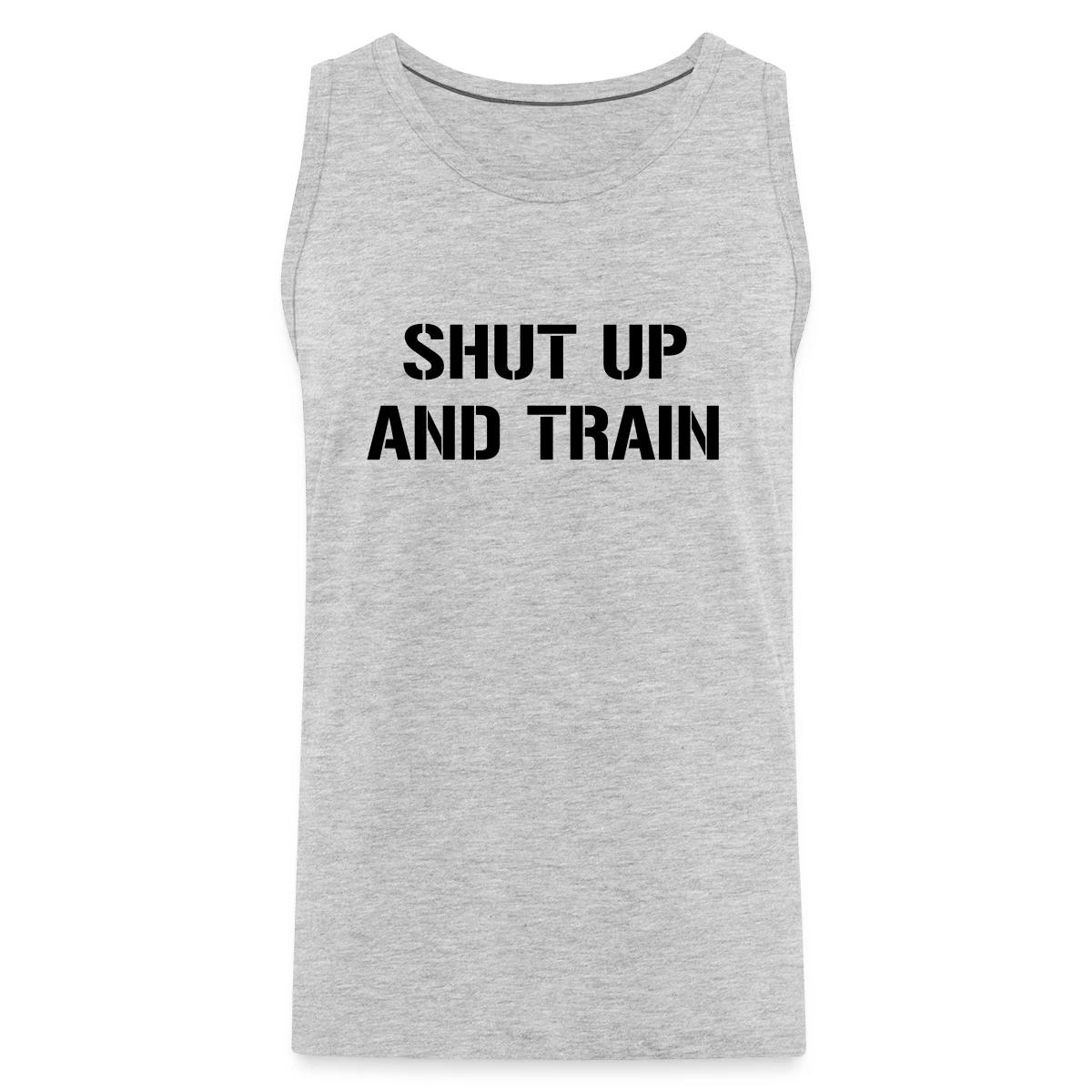 Shut up and train - Mens's Tank tops