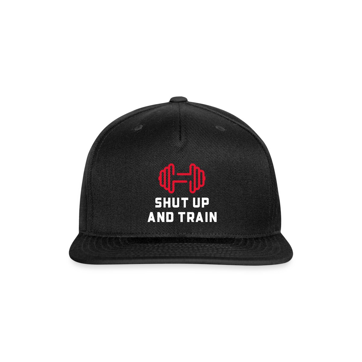 Shut up and train - Snapback cap