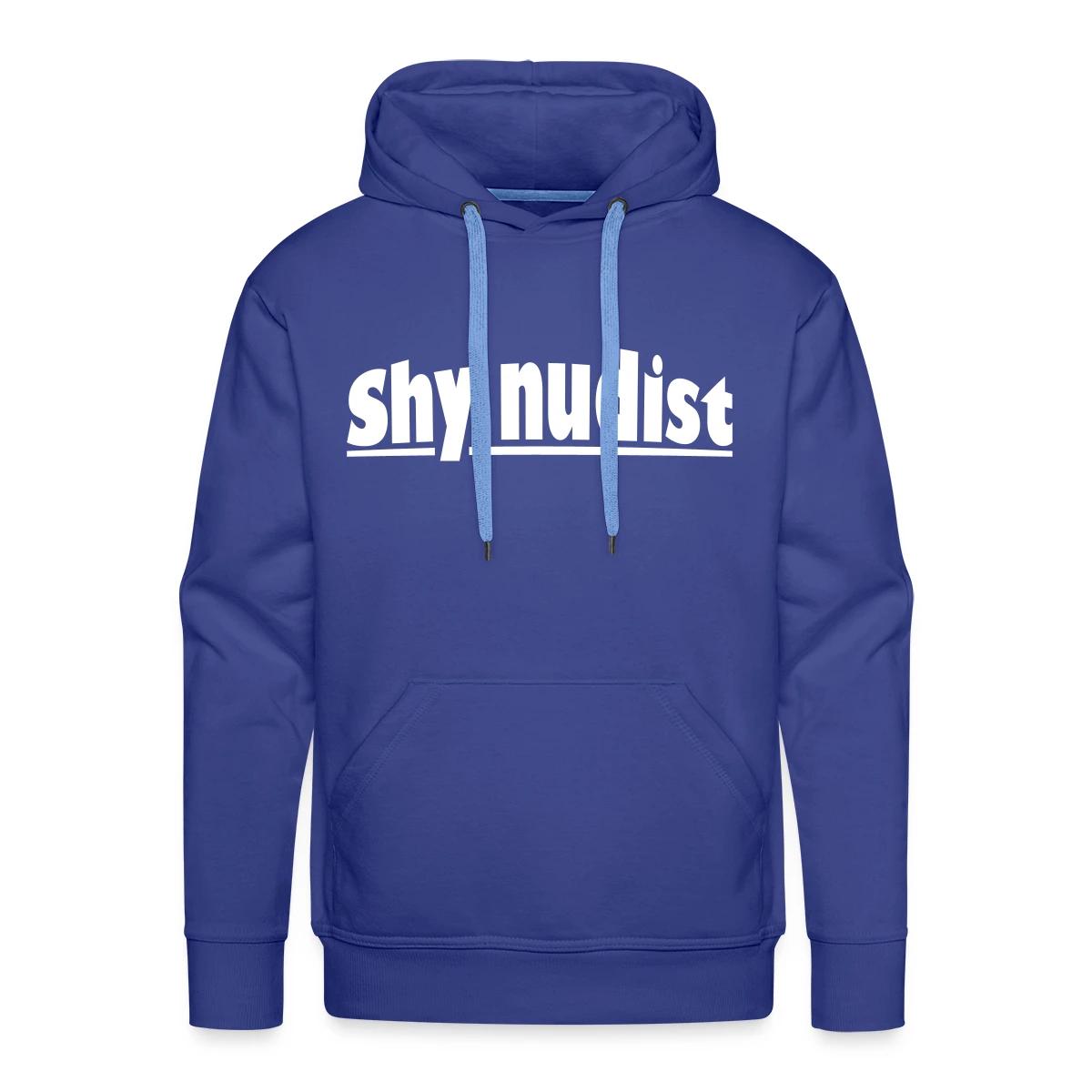 Shy nudist - Men's Premium hoodie
