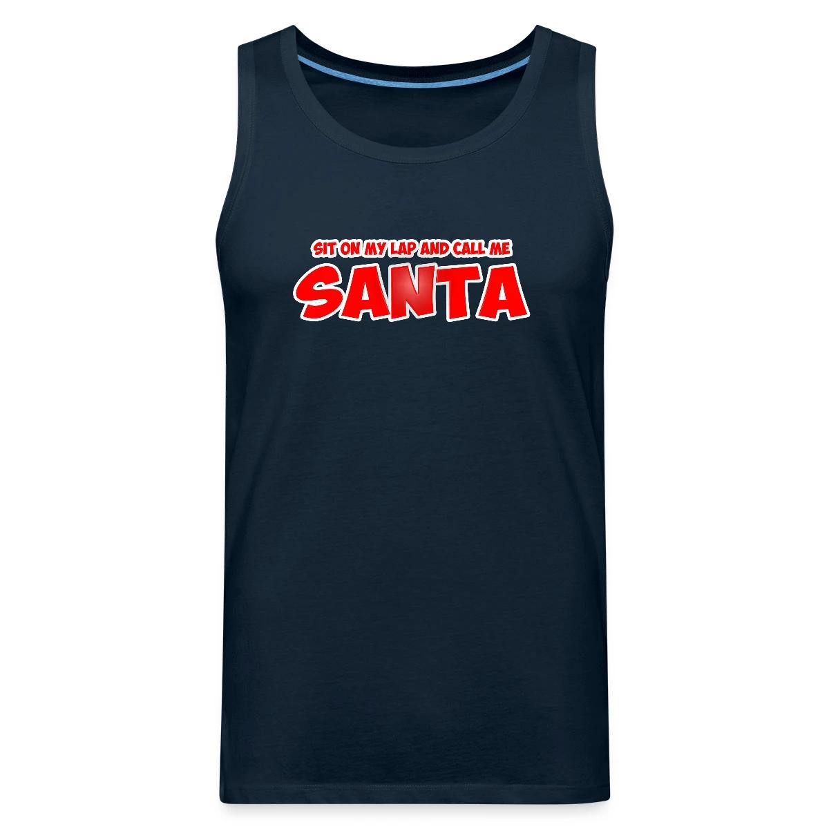 Sit on my lap and call me santa - Mens's Tank tops