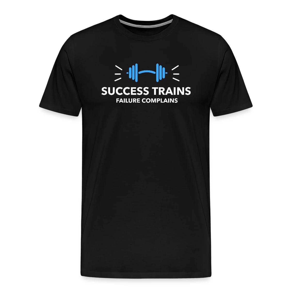 Success trains failure complains - Men's Premium T-shirt