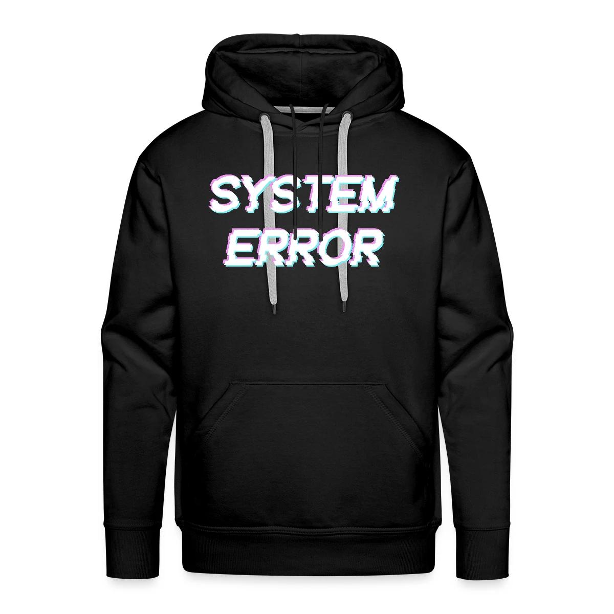 System error - Men's Premium hoodie