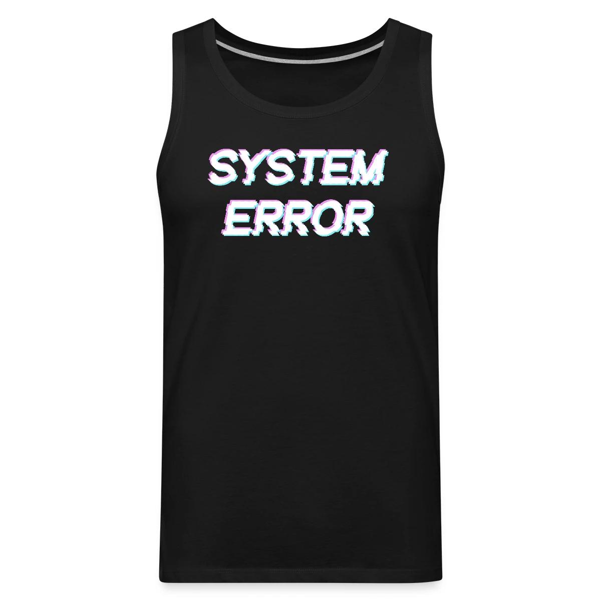 System error - Mens's Tank tops