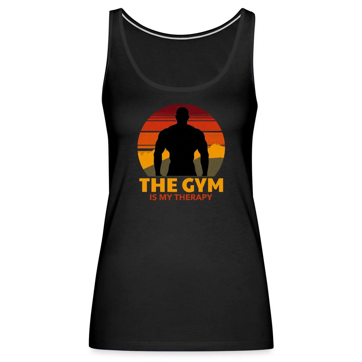 The gym is my therapy - Womens's Tank tops