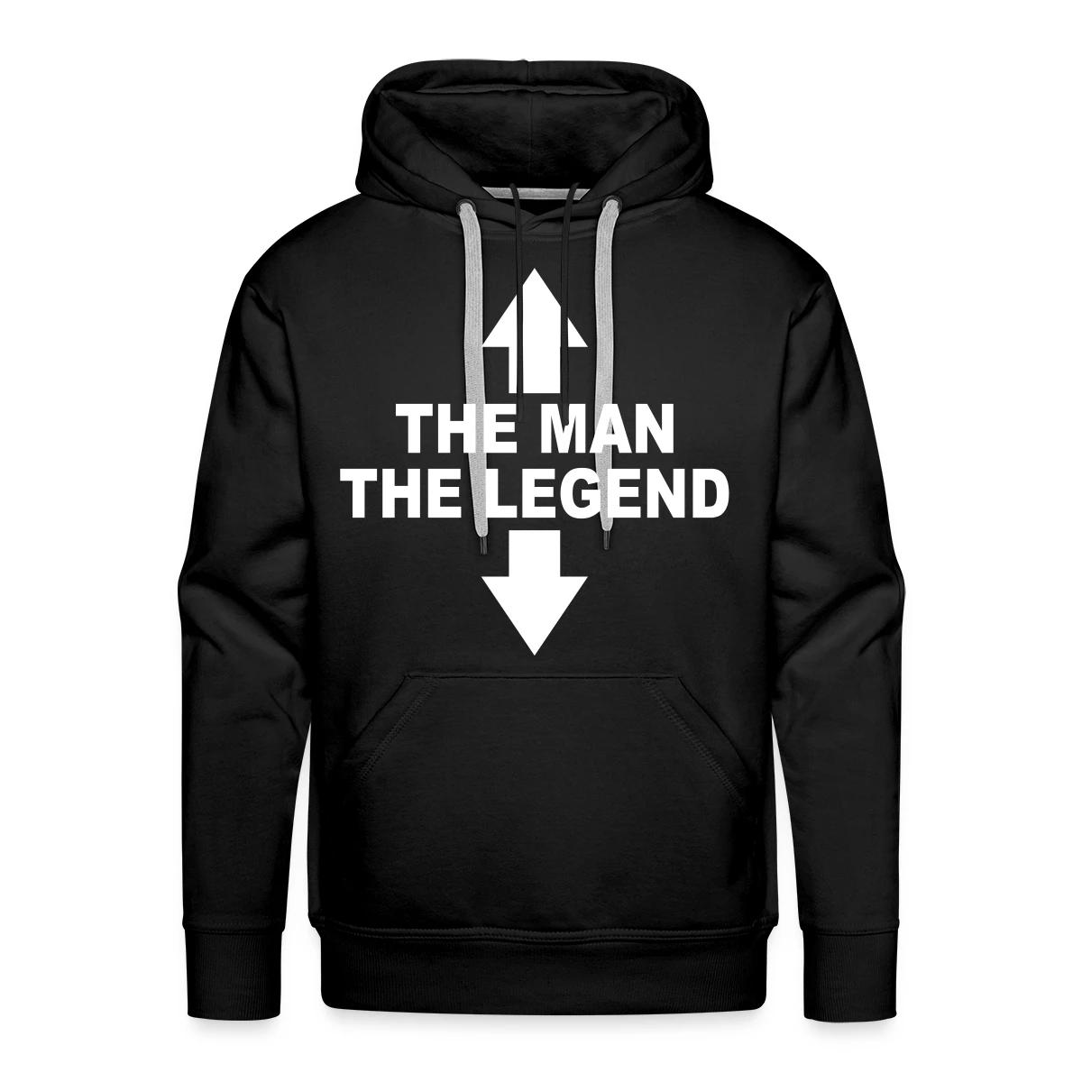 The man the legend - Men's Premium hoodie